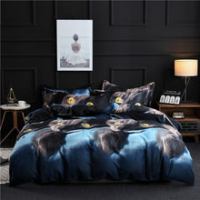 Load image into Gallery viewer, New Design 3D Cat Printing Bedclothes Bedding Decor Winter Comfortable Bedding Sets