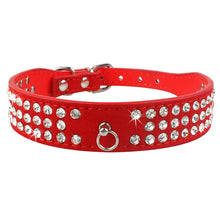 Load image into Gallery viewer, CHIC Rhinestone Pet Collar [GIVE YOUR DOG OR CAT SOME BLING]