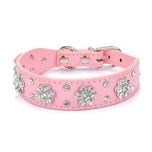 CHIC Rhinestone Pet Collar [GIVE YOUR DOG OR CAT SOME BLING]