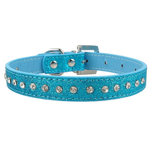 CHIC Rhinestone Pet Collar [GIVE YOUR DOG OR CAT SOME BLING]