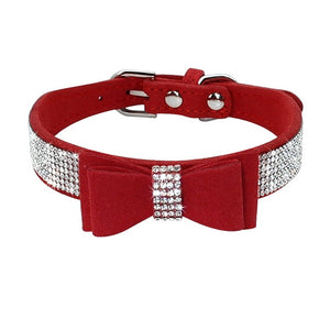 CHIC Rhinestone Pet Collar [GIVE YOUR DOG OR CAT SOME BLING]