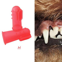 Load image into Gallery viewer, Super Soft Pet Finger Toothbrush Teddy Dog Brush Bad Breath Tartar Teeth Tool T117