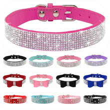 Load image into Gallery viewer, CHIC Rhinestone Pet Collar [GIVE YOUR DOG OR CAT SOME BLING]