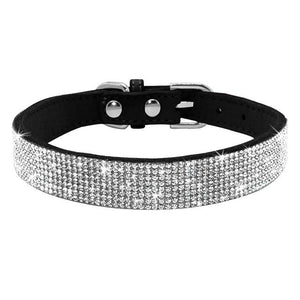 CHIC Rhinestone Pet Collar [GIVE YOUR DOG OR CAT SOME BLING]