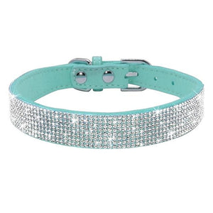 CHIC Rhinestone Pet Collar [GIVE YOUR DOG OR CAT SOME BLING]