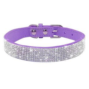 CHIC Rhinestone Pet Collar [GIVE YOUR DOG OR CAT SOME BLING]