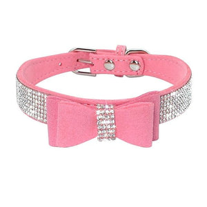 CHIC Rhinestone Pet Collar [GIVE YOUR DOG OR CAT SOME BLING]