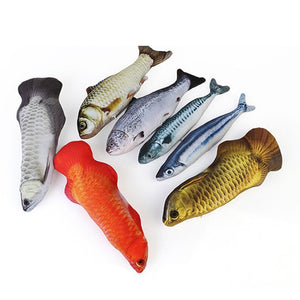 Fish Shaped Cat Toy