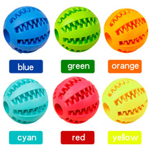 Load image into Gallery viewer, Pet Sof Pet Dog Toys Toy Funny Interactive Elasticity Ball Dog Chew Toy For Dog Tooth Clean Ball Of Food Extra-tough Rubber Ball