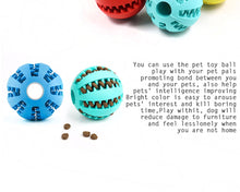 Load image into Gallery viewer, Pet Sof Pet Dog Toys Toy Funny Interactive Elasticity Ball Dog Chew Toy For Dog Tooth Clean Ball Of Food Extra-tough Rubber Ball