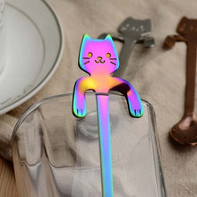 Load image into Gallery viewer, Luxury Cat design Coffee &amp; Tea-spoon