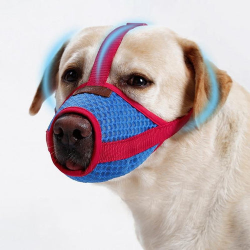 BREATHABLE ANTI-BARK AND BITE MUZZLE