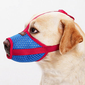 BREATHABLE ANTI-BARK AND BITE MUZZLE