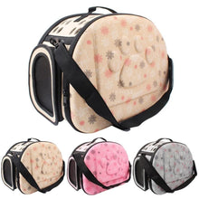 Load image into Gallery viewer, Travel Dog Carrier Bags Puppy Cat Carrying Outdoor Bag Small Pet Portable Handbag Bag Soft Dog Kennel Products Transparent Bag