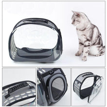 Load image into Gallery viewer, Travel Dog Carrier Bags Puppy Cat Carrying Outdoor Bag Small Pet Portable Handbag Bag Soft Dog Kennel Products Transparent Bag