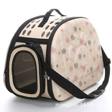 Load image into Gallery viewer, Travel Dog Carrier Bags Puppy Cat Carrying Outdoor Bag Small Pet Portable Handbag Bag Soft Dog Kennel Products Transparent Bag